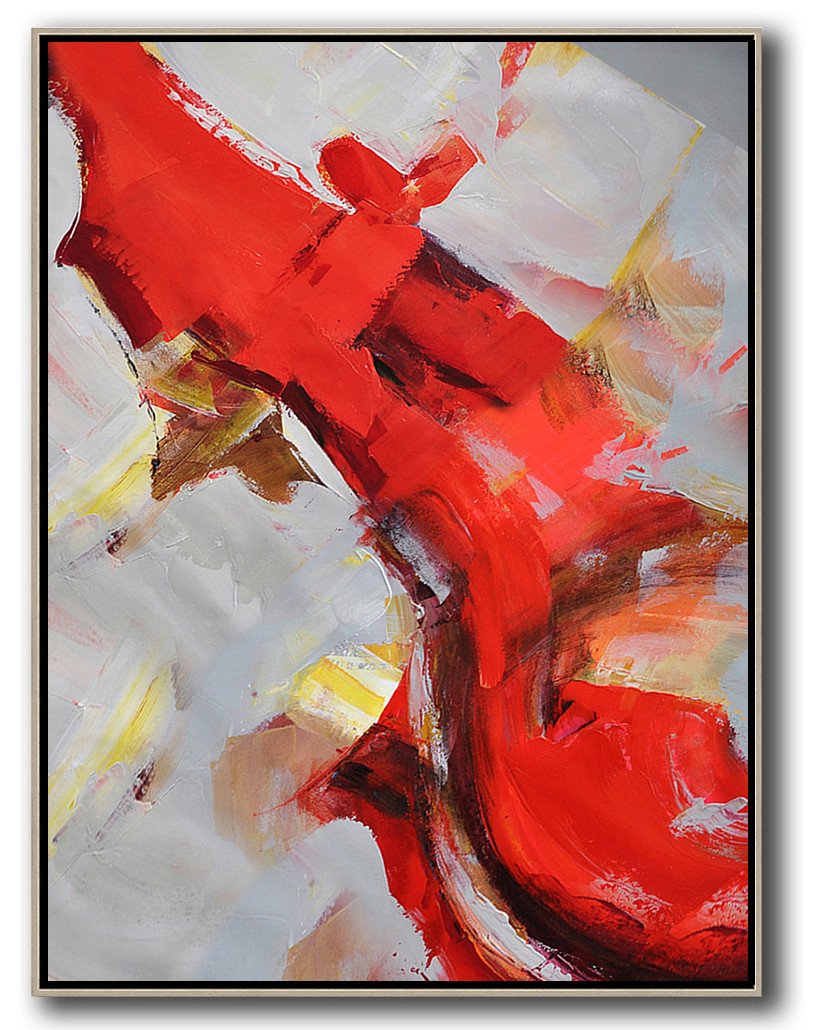 Palette Knife Contemporary Art #L20B - Click Image to Close